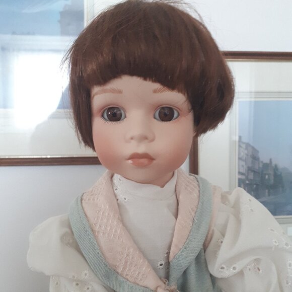 Doll with stand. - Picture 2 of 7